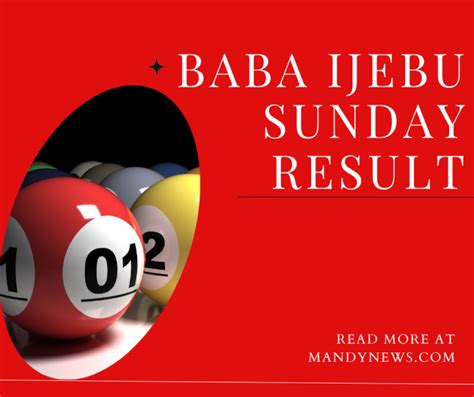 baba ijebu resut
